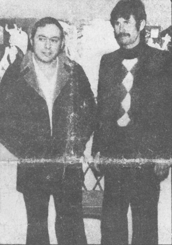 Antonio Esteban (Derecha)  y Juan Pedro Carrillo